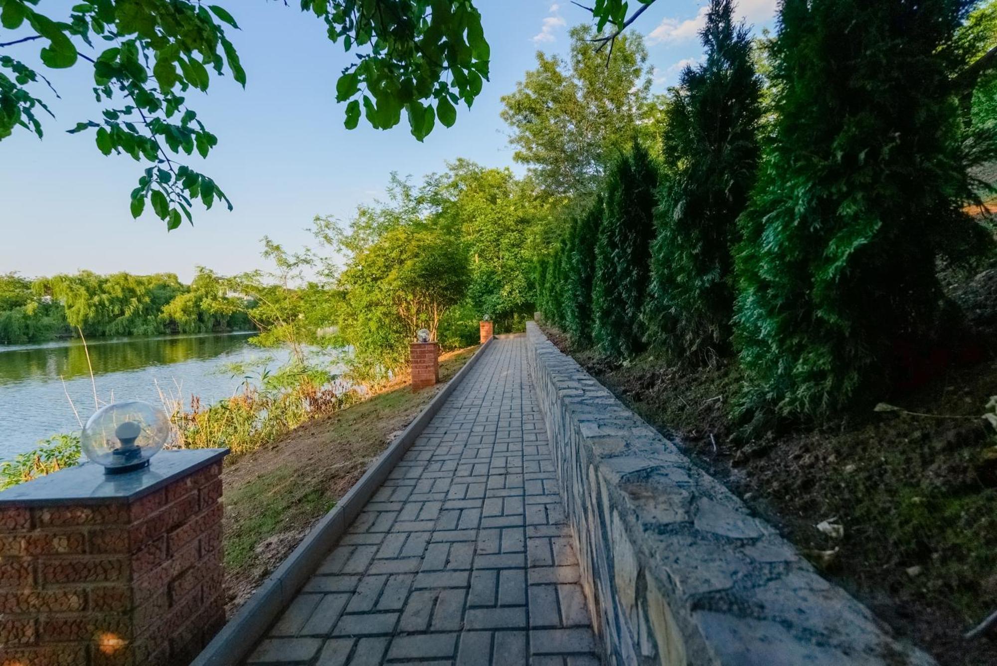 Madison Lake Villa 巴洛泰什蒂 外观 照片